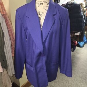 Vintage Alfred Dunner Purple Women's Blazer
